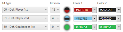 Settings for Unicolor.bin :