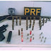PRF apreende armas e munições em residência de Ipirá/BA