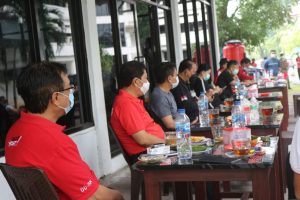 Edwin Silangen Pimpin Rapat Koordinasi Pemprov Sulut Usai Jalan Sehat .lelemuku.com.jpg