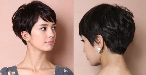 Beautiful Model Potongan  Rambut  Ikal Pendek  Wanita  Gemuk  