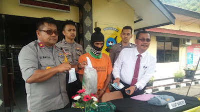 Miliki 816 gram Ganja Kering, Pengedar di Batipuh Diringkus Polisi 