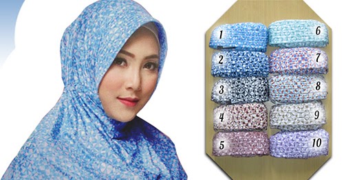 Kerudung Instan Motif Elzatta Zahra M Rafidha