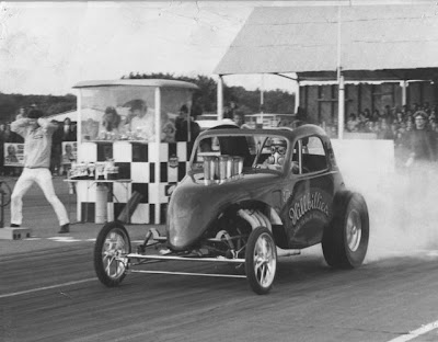 The car on top is Kerry Beebe's injected flat head 1949 Crosley before paint