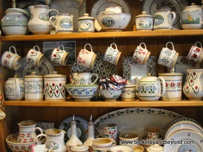 Mosse ceramics at The Gift Box thatched cottage in Adare, Ireland