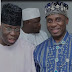 Sen Akanbi fecilitates with Transport Minister Rotimi Amaechi on Royal Turban Ceremony