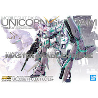 Bandai MGEX RX-0 Unicorn Gundam Ver Ka. Master Grade Extreme English Color Guide & Paint Conversion Chart