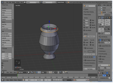 Cara Membuat Pot Bunga dengan Aplikasi Blender