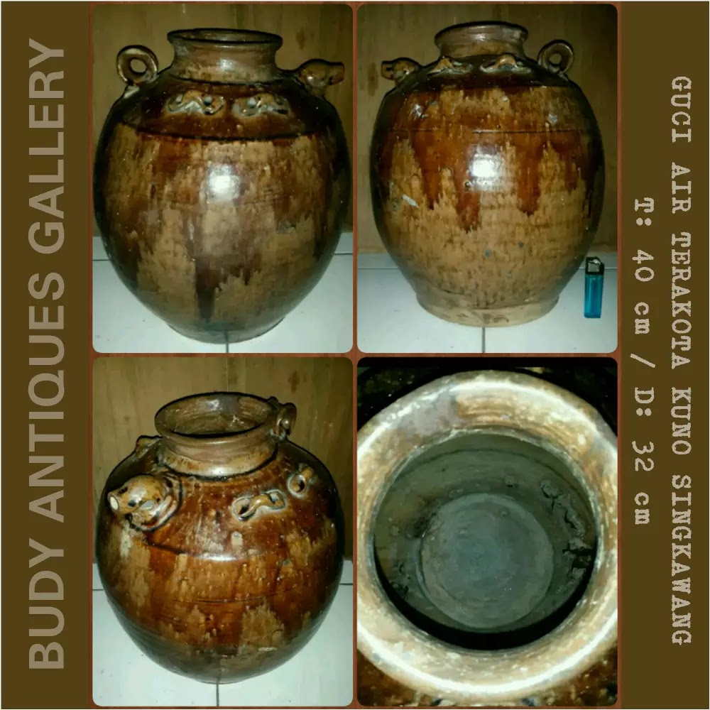 Budy Antiques Gallery Langka Sekali Guci Kuno Singkawang Wadah Air