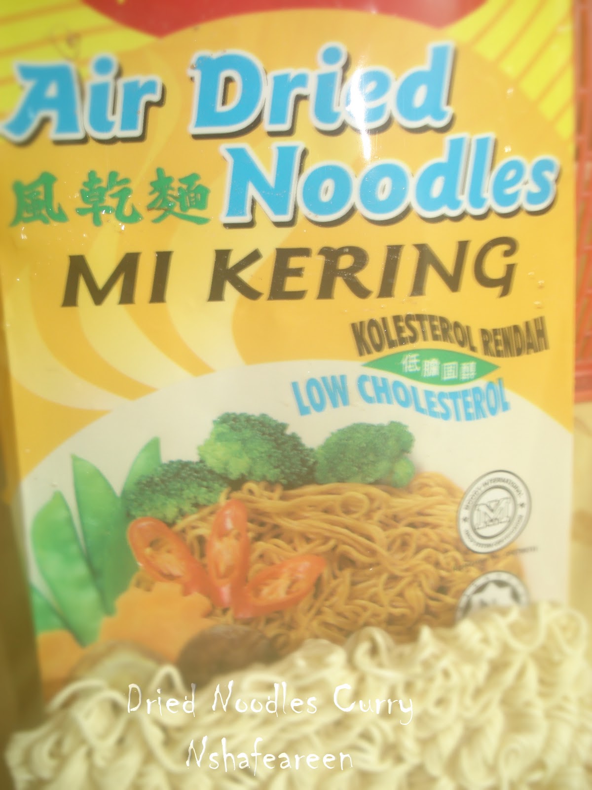 Dried Noodles Curry ( Mee kering) ~ Nshafeareen®