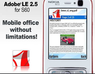 Adobe PDF Reader Free Download for Nokia 5800