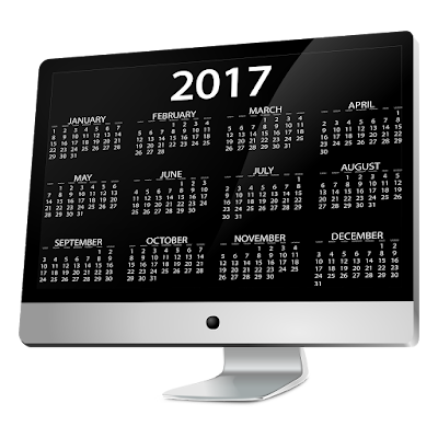 Happy New Year 2017 PNG Calendar Images