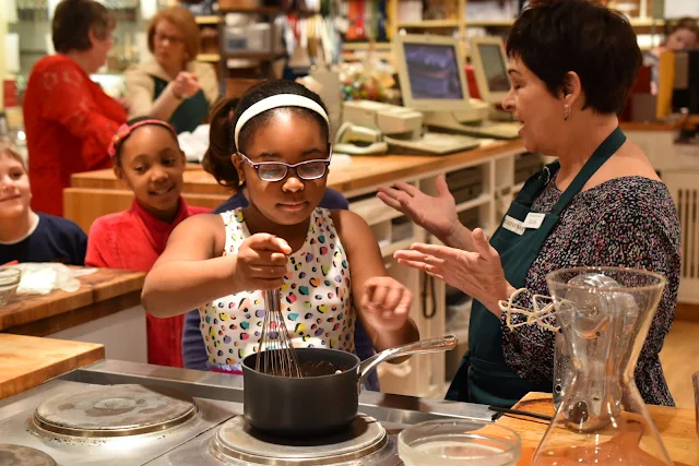 American Girl Cooking Class at Williams-Sonoma and Madeleines Recipe   via  www.productreviewmom.com