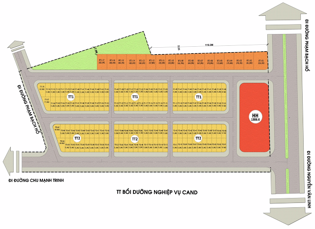 Mặt bằng khu đô thị Phúc Hưng Hưng Yên