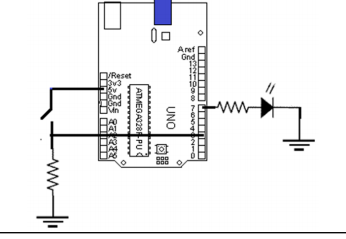 pull down switch with arduino
