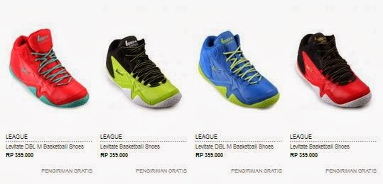 Daftar Harga Sepatu Basket League Original Terbaru