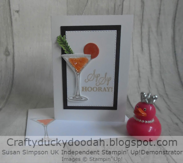 Craftyduckydoodah!, Sip Sip Hooray, Christmas 2019, Susan Simpson UK Independent Stampin' Up! Demonstrator, Supplies available 24/7 from my online store, 