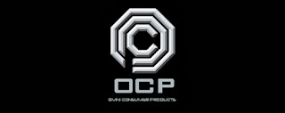 Logo de la empresa ficticia OCP (RoboCop)