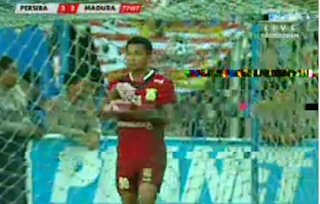 Pertandingan Sepakbola Persiba vs Persepam Madura - ISL 2013