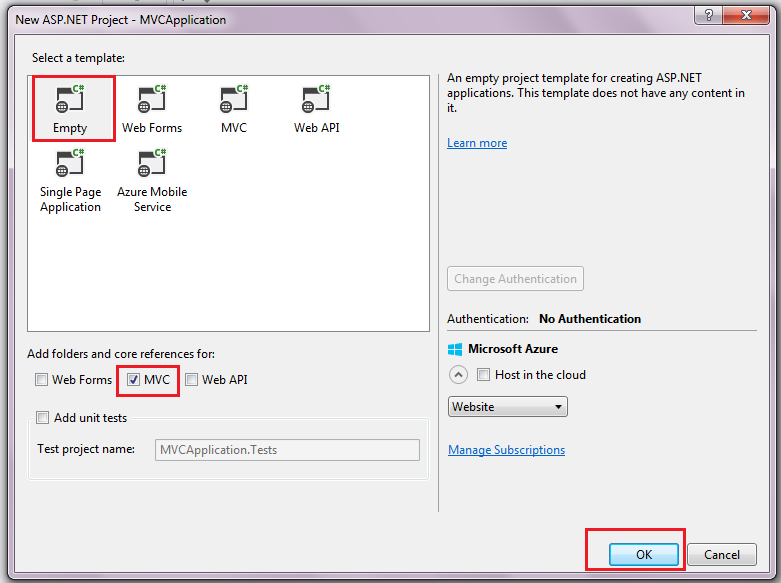 ASP.NET MVC5