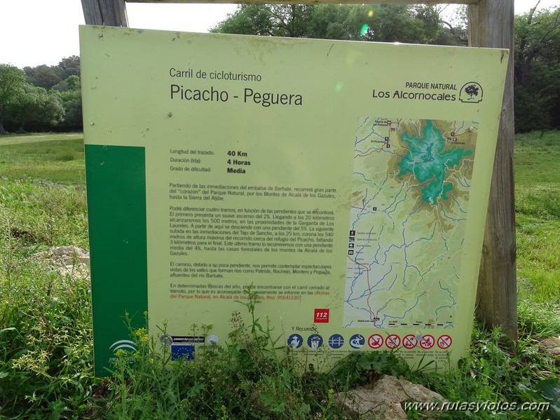 Peguera - Piedra del Padrón - Cortijo del Hato o San José de Casas Nuevas