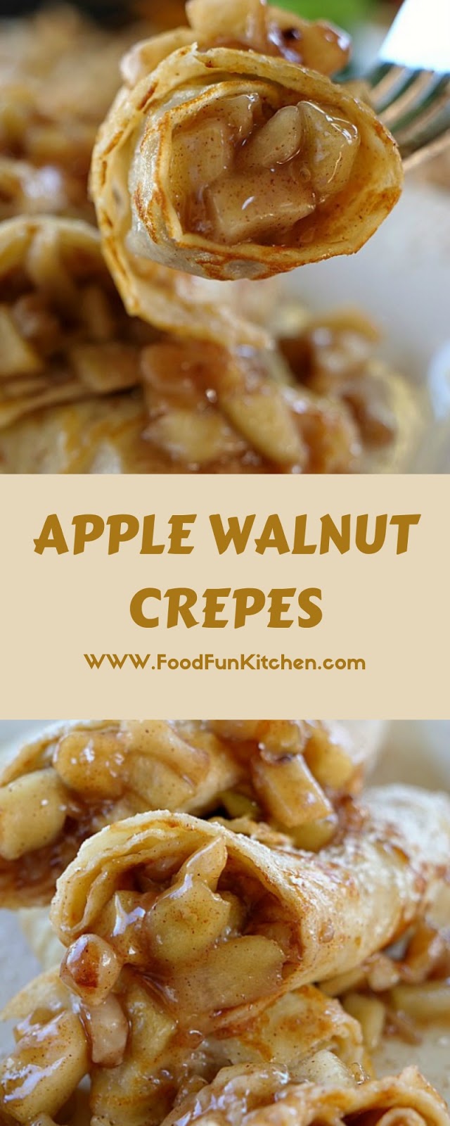 APPLE WALNUT CREPES