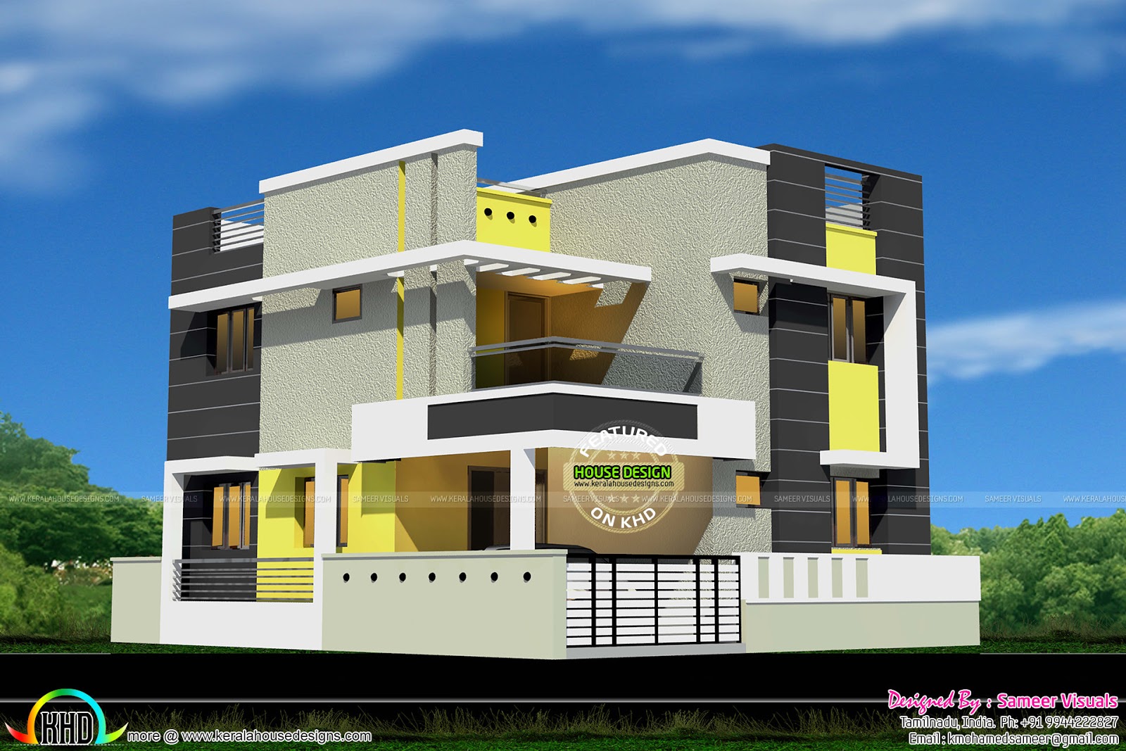 New Modern House Design Kerala Home Design And Floor Plans