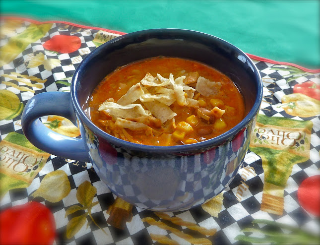 crock pot recipes, slow cooker chicken enchilada soup, mexican recipe, new twist on enchillada flavors