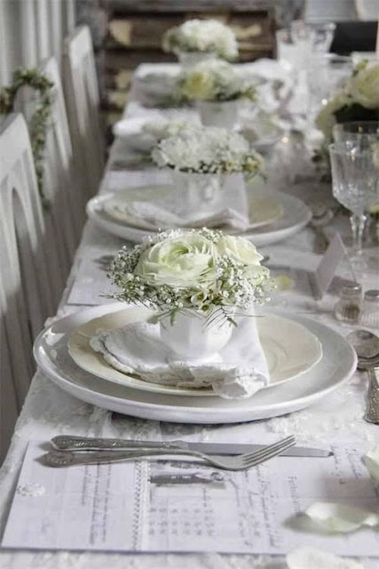 Table Settings For Wedding