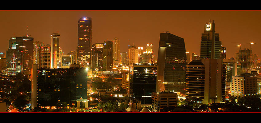  Pemandangan  Kota Jakarta Saat Malam Hari Serba Serbi