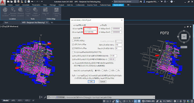 convert export autocad ke google earth