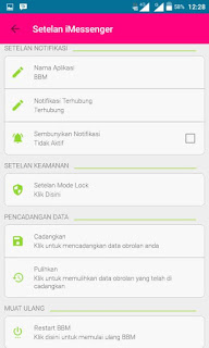 BBM Mod iMessenger V5 Apk2