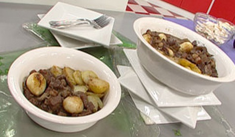 Carne guisada con patatas