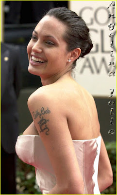 Angelina Jolie Tattoo