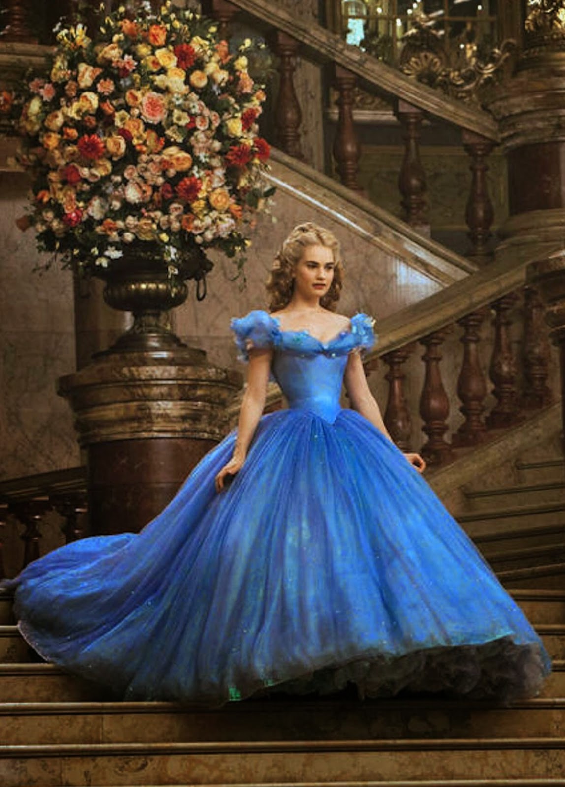 CINDERELLA 2015 MOVIE WALLPAPER HD Gambar Film Cinderella 2015