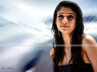 South Indian Actress Nayanthara Hairstyle Pictures