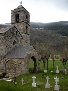 España; Spain; Espagne; Espanya; Cataluña; Catalunya; Catalonia; Catalogne; Lleida; Lérida; Alta Ribagorça; Alta Ribagorza; vall de Boí; valle de Bohí; Barruera; iglesia de sant Feliu; església de sant Feliu; románico; románica; Patrimonio de la Humanidad; World Heritage Site; Patrimoine mondial