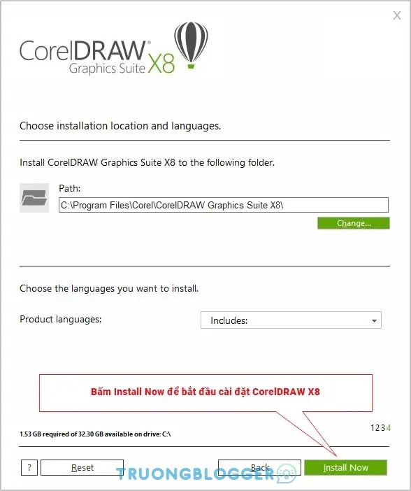 Download CorelDraw X8 Full Active - Hướng dẫn cài đặt chi tiết