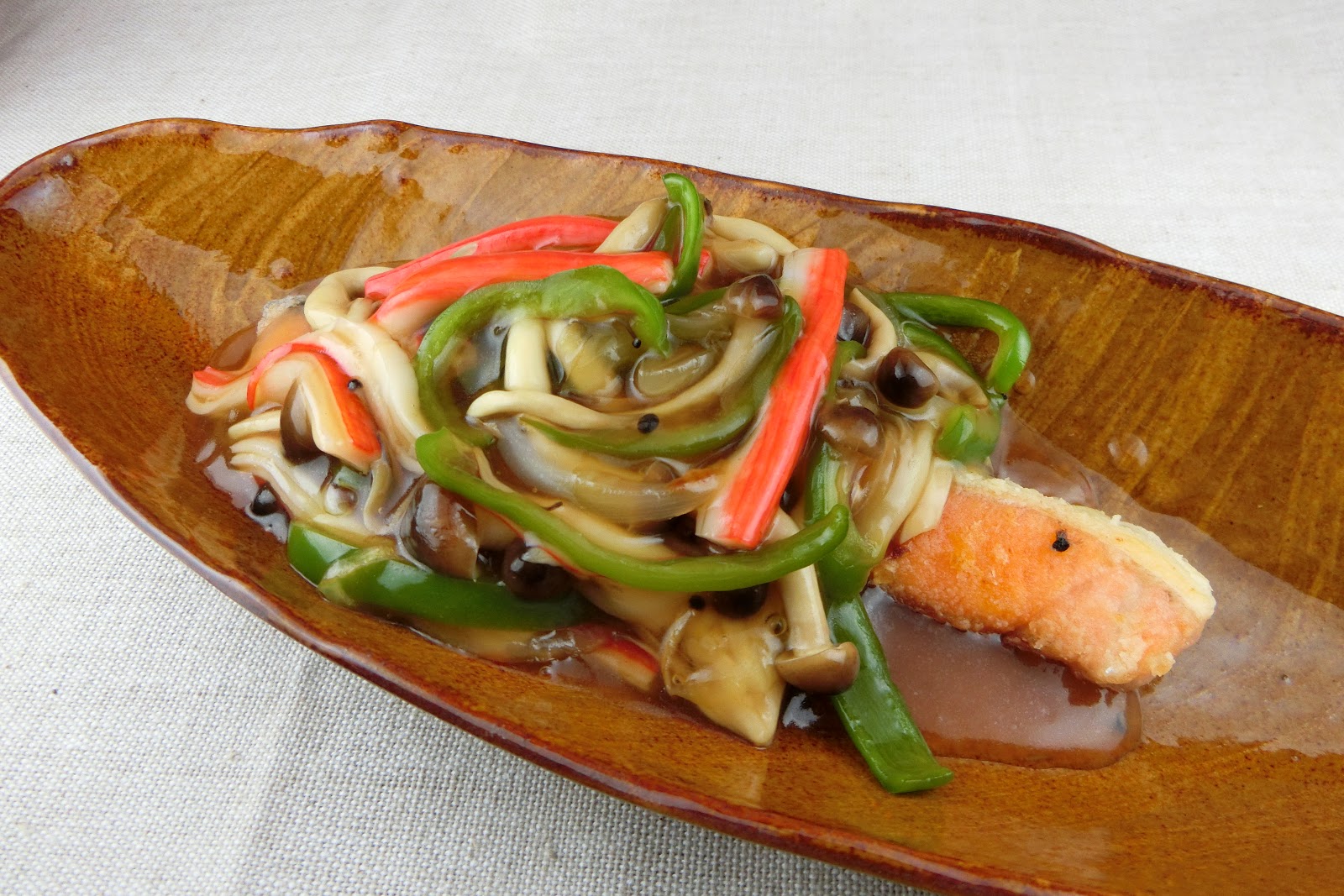鮭の和風甘酢あんかけは野菜たっぷり食べれる献立 銀木食堂のごはん日記