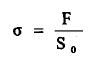 Formula da tensão