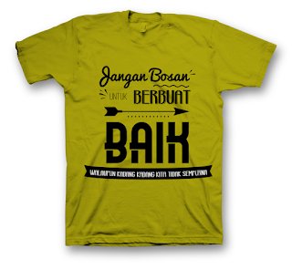 Jual Kaos Dakwah Quotes Tanggerang