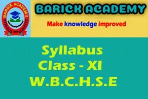 SYLLABUS Class XI (English B) WBCHSE