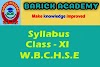 SYLLABUS Class XI (English B) WBCHSE  