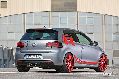 Modified VW Golf R Sport -Wheels cool color pictures