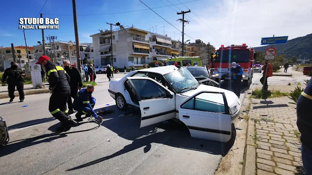 Σε θανατηφόρο εξελίχθηκε το τροχαίο στο Ναύπλιο (βίντεο)