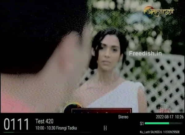 अतरंगी हिंदी टीवी चैनल अब  डीडी फ्री डिश पर चैनल नंबर 74 पर है, यहाँ इसकी फ्रीक्वेंसी देख सकते है। इसका प्रोग्राम लिस्ट भी चेक कर सकते है।
