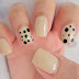 Simple Polka Dot Office Nail Art