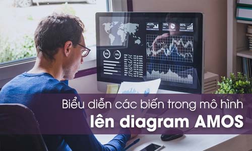 Khai báo biến trên AMOS