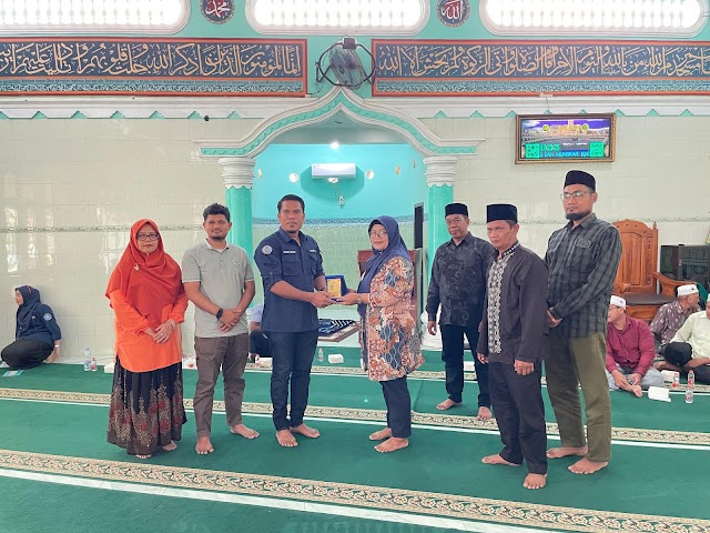 BK FKIP UMSU Pekomas di Serbalawan, BKM Al-Huda: Kami Siap Bekerjasama
