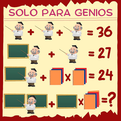 Desafíos matemáticos, Retos matemáticos, Problemas matemáticos, Problemas de lógica, Problemas de ingenio, Maestro, Día del maestro, Día del Profesor, Juego de palabras, Alfamética, Criptoaritmética, Suma de letras