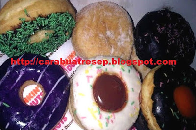 CARA MEMBUAT DONAT DUNKIN DONUTS EMPUK  Resep Masakan 